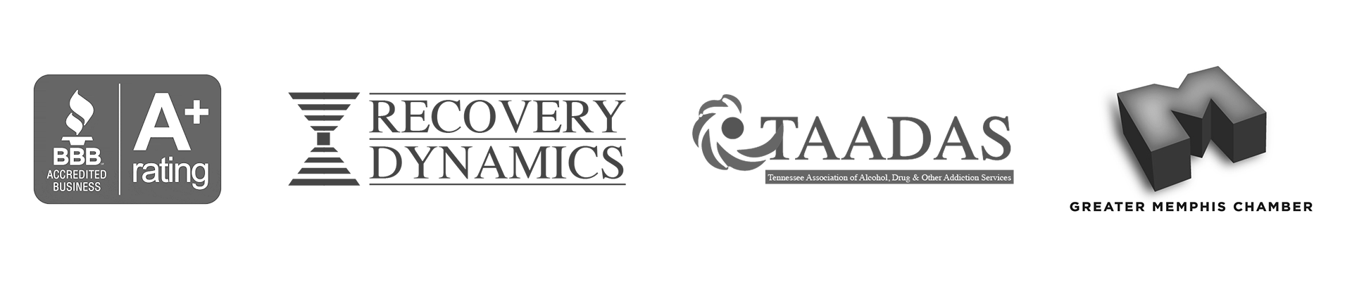 Better Business Bureau, Recovery Dynamics, TAADAS, Memphis Chamber of Commerce