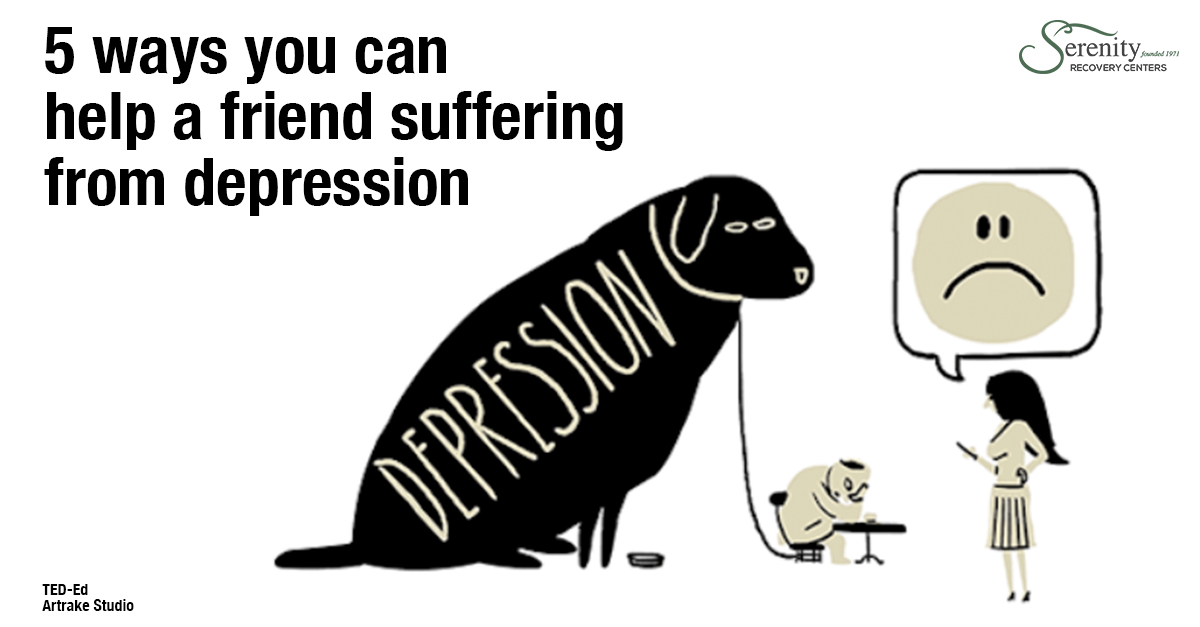 how can a friend help with depression